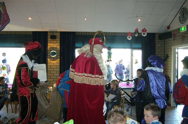 Foto: Sinterklaas bij Teisterbanders