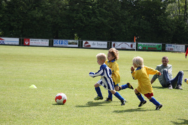 Foto: Mini's winnen toernooi