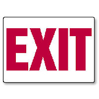 Plaatje: Exit