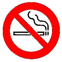Plaatje: Verboden te roken