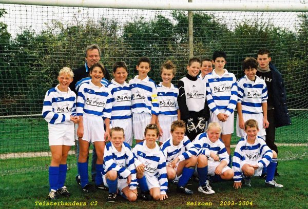 Foto Teisterbanders C2 seizoen 2003 - 2004