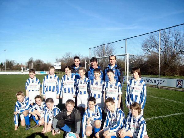 Foto Teisterbanders D1 seizoen 2007 - 2008