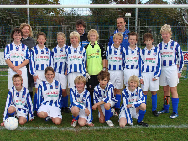 Foto Teisterbanders D1 seizoen 2009 - 2010