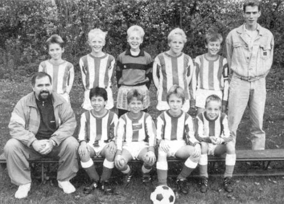 Foto Teisterbanders D1 seizoen 1990 - 1991