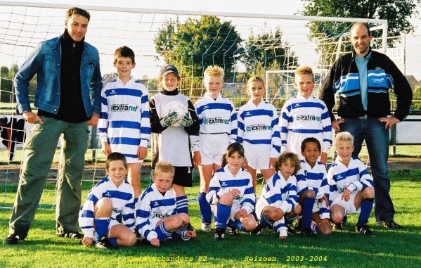 Foto Teisterbanders E2 seizoen 2003 - 2004