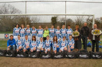 Foto: Teisterbanders damesvoetbal